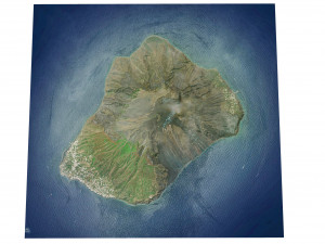 Stromboli Terrain Model 3D
