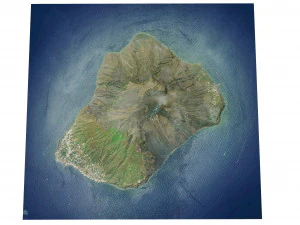 Stromboli Terrain 3D Model