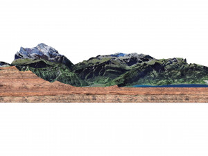 Sulegg Alps Switzerland Terrain Modelo 3D