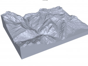 Sulegg Alps Switzerland Terrain Modelo 3D