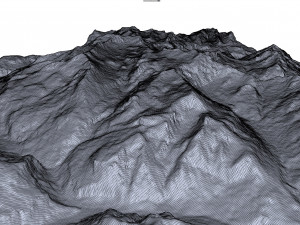 Sulegg Alps Switzerland Terrain Modelo 3D