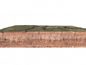 Tassili NAjjer National Park Illizi Algeria Terrain 3Dモデル