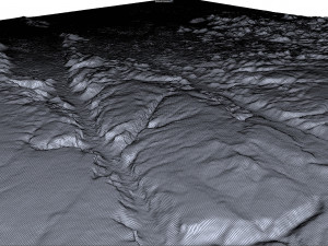 Tassili NAjjer National Park Illizi Algeria Terrain 3Dモデル