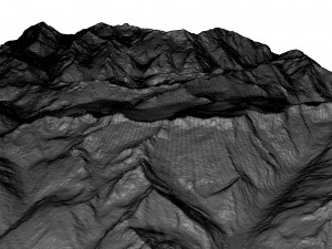 Tieralplistock Alps Switzerland Terrain 3D 模型