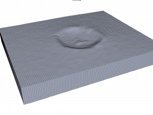 Tswaing Crater South Africa Terrain Model 3D