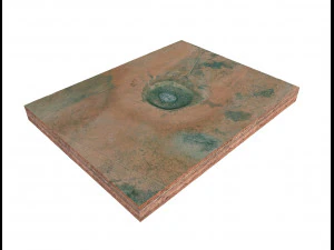 Wolfe Creek Crater Australia Terrain 3D Model