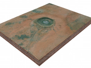 Wolfe Creek Crater Australia Terrain 3D 모델