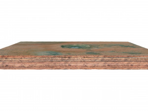 Wolfe Creek Crater Australia Terrain 3D 모델