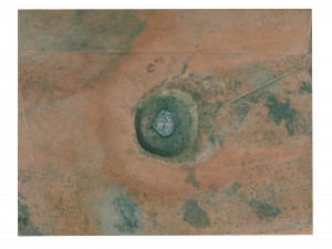 Wolfe Creek Crater Australia Terrain 3D 모델