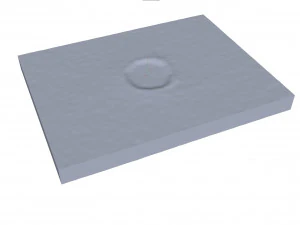 Wolfe Creek Crater Australia Terrain 3D Model
