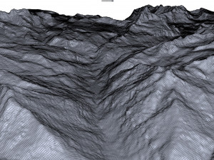 Zermatt Alps Switzerland Terrain 3D 모델