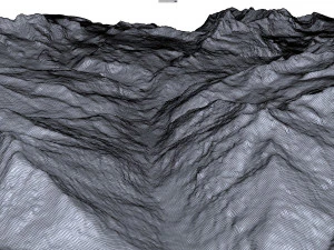 Zermatt Alps Switzerland Terrain 3D Model