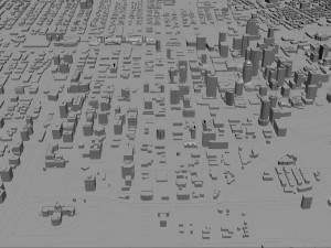 Edmonton city Canada 3D 模型
