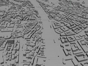 Graz city Austria 40km Modello 3D