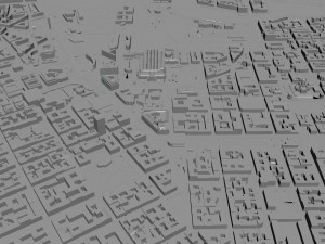 Helsinki city Finland 50km 3D Model