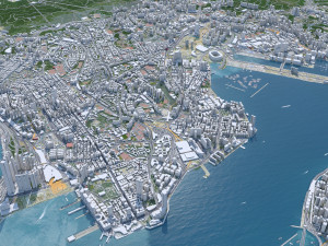 Hong Kong city 70km Modelo 3D
