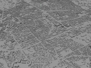 Hsinchu city Taiwan 50km Modelo 3D