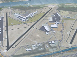 Little Rock city Arkansas USA 40km 3D Model