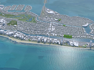 Miami city Florida USA 40km Modello 3D