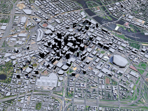 Minneapolis Minnesota USA 40km 3D Модель