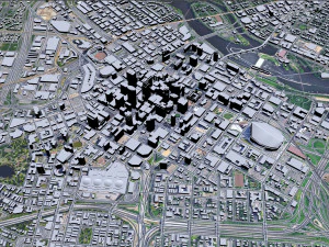 Minneapolis Minnesota USA 40km 3D Model