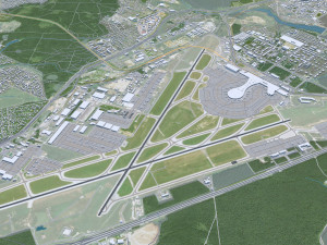 Moscow city Russia 150km Modèle 3D