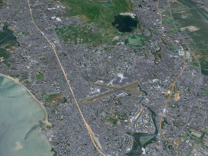 Mumbai city India 50km 3D Model
