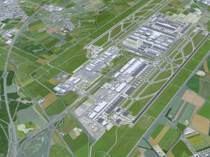 Munich city Germany 90km Modelo 3D