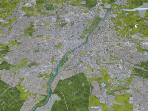 Munich city Germany 90km Modelo 3D