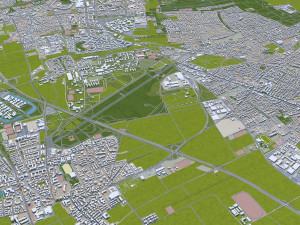 Munich city Germany 90km Modelo 3D