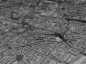 Munich city Germany 90km Modelo 3D