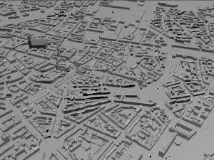 Munich city Germany 90km 3D Model