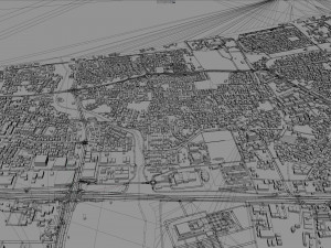 Muscat city Oman 60km 3D Модель