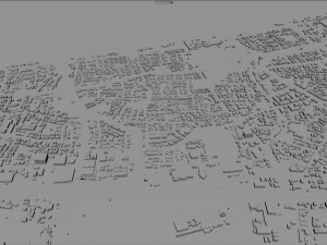 Muscat city Oman 60km 3D Модель