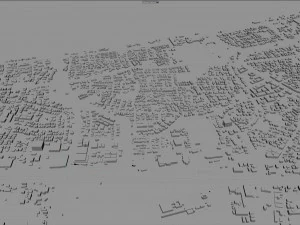 Muscat city Oman 60km 3D Model