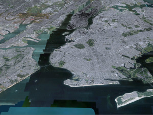 New York USA 65km Modèle 3D