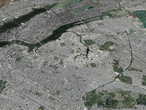 New York USA 65km Modèle 3D