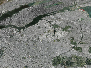 New York USA 65km 3D Model