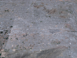 Phoenix city Arizona USA 80km 3D Model