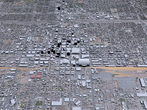 Phoenix city Arizona USA 80km 3D Model