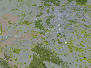 Rome city Italy 70km Modelo 3D