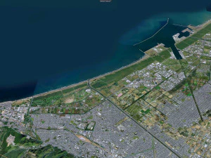 Sapporo City Hokkaido Japan 120km 3D Model