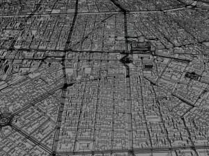 Sofia city Bulgaria 30km Modelo 3D