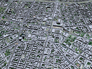 Sofia city Bulgaria 30km Modelo 3D