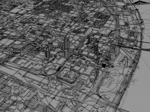 St Louis city Missouri USA 130km Modelo 3D