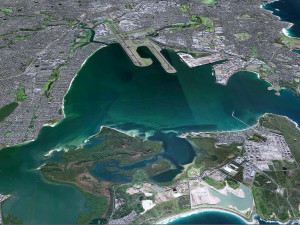 Sydney city Australia 120km 3Dモデル