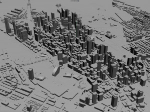 Sydney city Australia 120km 3Dモデル