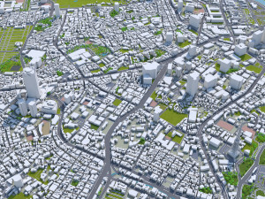 Tokyo city Japan 80km Modelo 3D