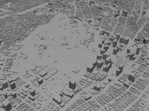 Tokyo city Japan 80km Modelo 3D