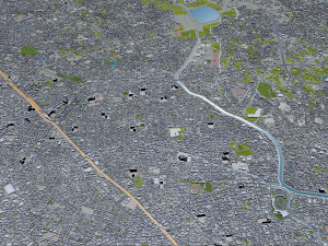 Tokyo city Japan 80km Modelo 3D
